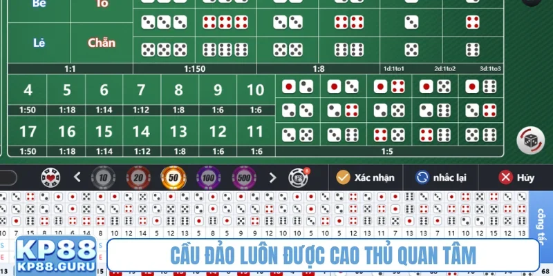 Tài xỉu KP88 - Kinh nghiệm, chiến thuật chơi hay, nhận ngay tiền tỷ 2 Cầu đảo luôn được cao thủ quan tâm